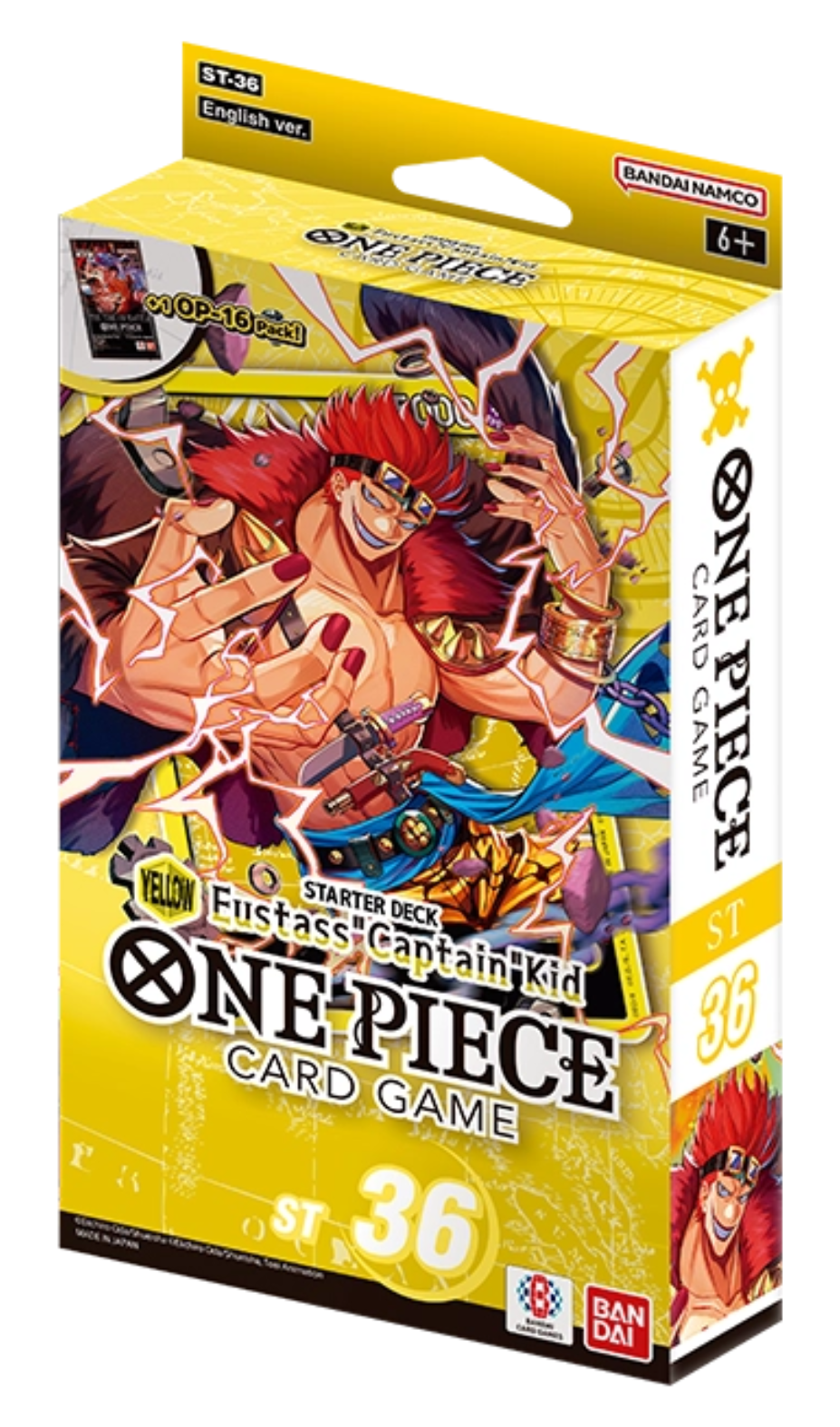 ONE PIECE ST36 STARTER DECK - EUSTASS "CAPTAIN" KID