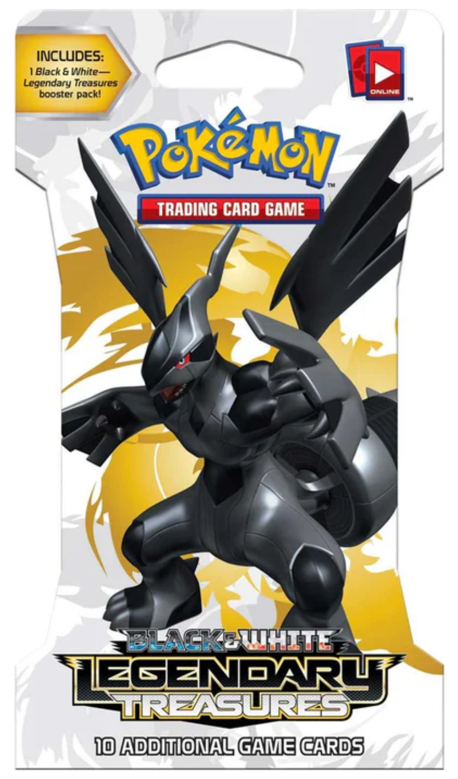 BLACK & WHITE - LEGENDARY TREASURES SLEEVED BOOSTER PACK