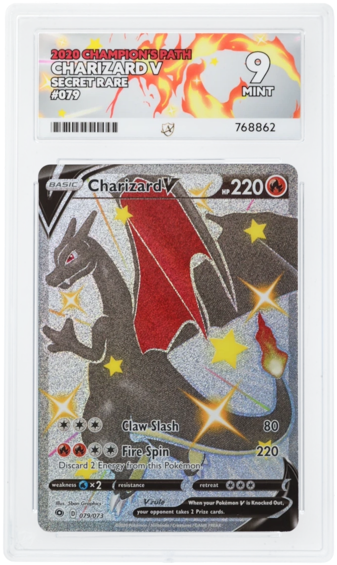 CHARIZARD V 079/073 ACE 9 POKEMON CHAMPIONS PATH SECRET RARE