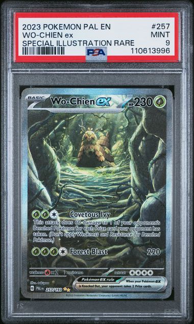 WO-CHIEN 257/193 PSA 9 POKEMON PALDEA EVOLVED SPECIAL ILLUSTRATION RARE
