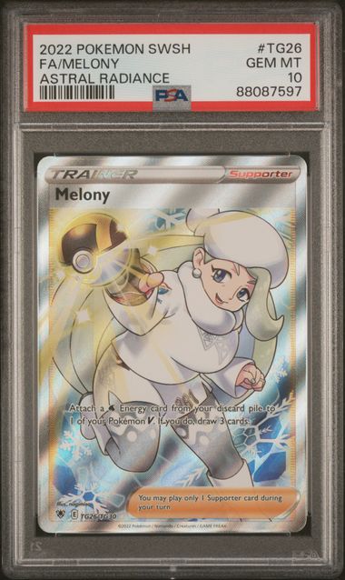 MELONY TG26/TG30 PSA 10 POKEMON ASTRAL RADIANCE TRAINER GALLERY