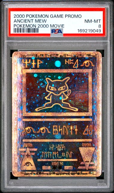 ANCIENT MEW PSA 8 POKEMON 2000 MOVIE PROMO HOLO