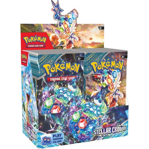 POKEMON TCG: SCARLET & VIOLET - STELLAR CROWN BOOSTER BOX