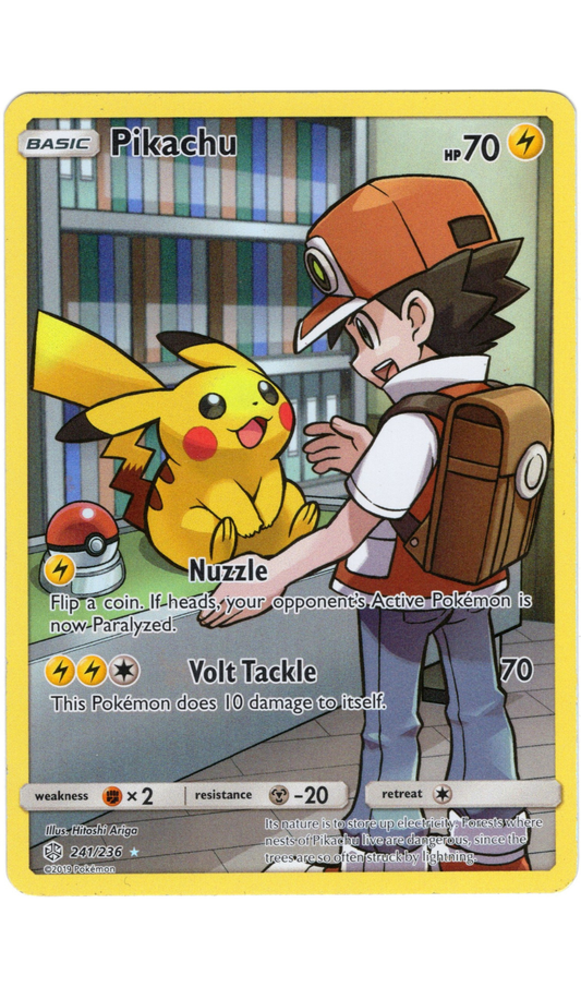 PIKACHU 241/236 COSMIC ECLIPSE SECRET RARE