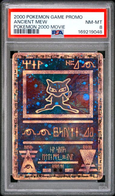 ANCIENT MEW PSA 8 POKEMON 2000 MOVIE PROMO HOLO