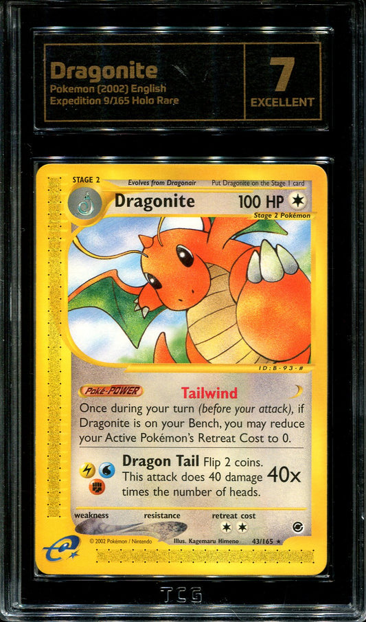 DRAGONITE 43/165 TCG 7 POKEMON EXPEDITION NON HOLO RARE