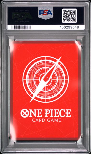 SMOKER OP10-001 PSA 10 ONE PIECE OP10 ALTERNATE ART LEADER